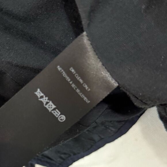 FREE PEOPLE Becky Black Velvet Military Jacket | Medium | Brass Button Detail “ - Picture 11 of 13